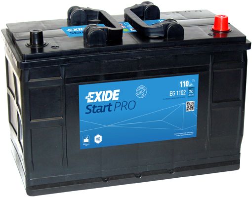 Obrázok Batéria EXIDE StartPRO 12V/110Ah/750A